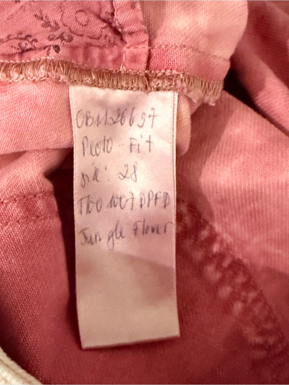 Pink Washed Denim Pants - Pink Denim we the free 28